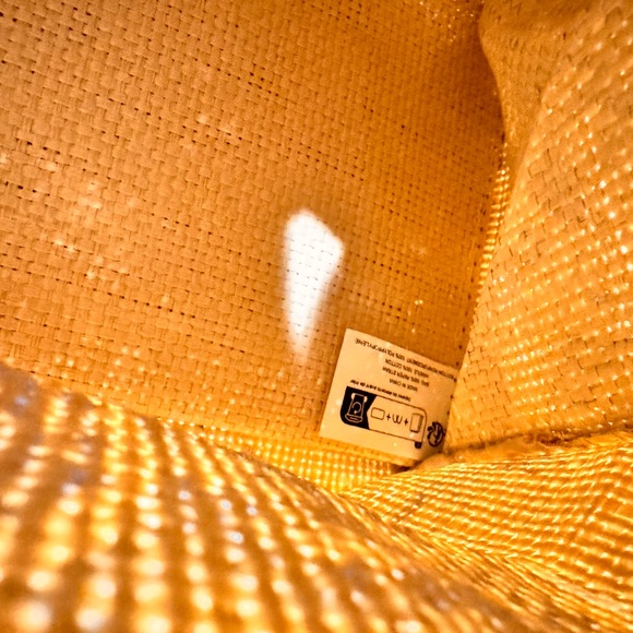 Christian Dior STRAW DiorRiviera tote blue NEW - Picture 6 of 15